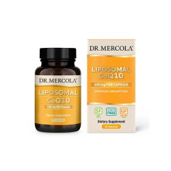 Dr.Mercola CoQ10, Ubiquinone liposomální 100mg 30 kapslí