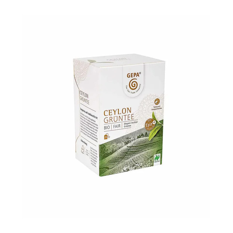 Gepa Zelený čaj Ceylon 40g BIO