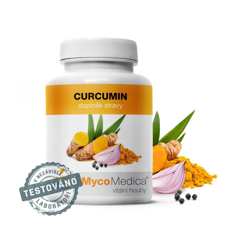 MycoMedica Curcumin v optimální koncentraci 90 kapslí
