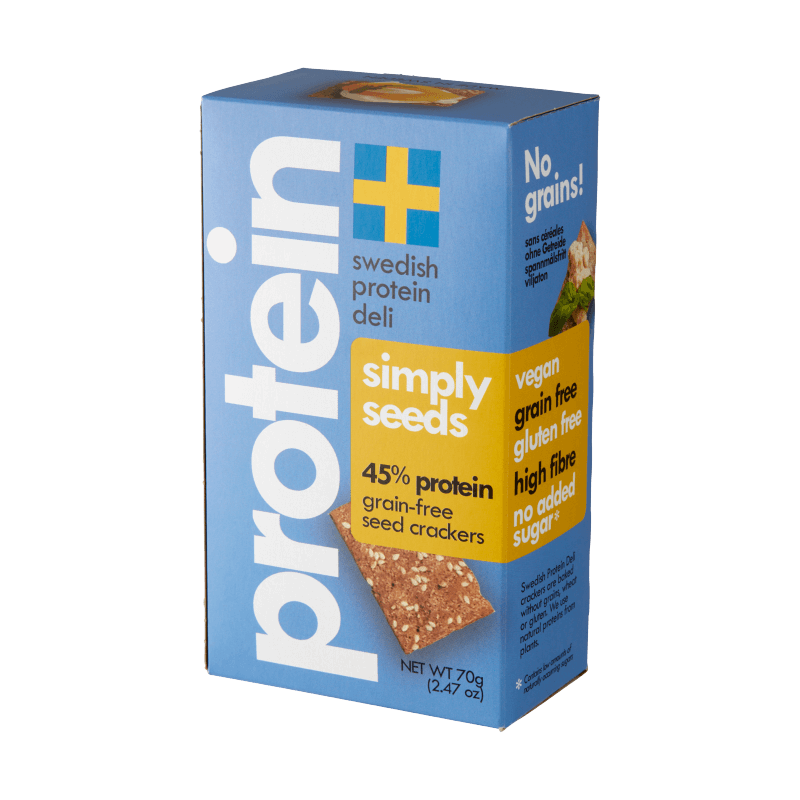 Swedish protein deli Proteinové krekry 60g