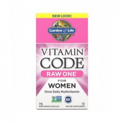 Garden of Life Vitamin code raw one women Multivitamín pro ženy 75 kapslí