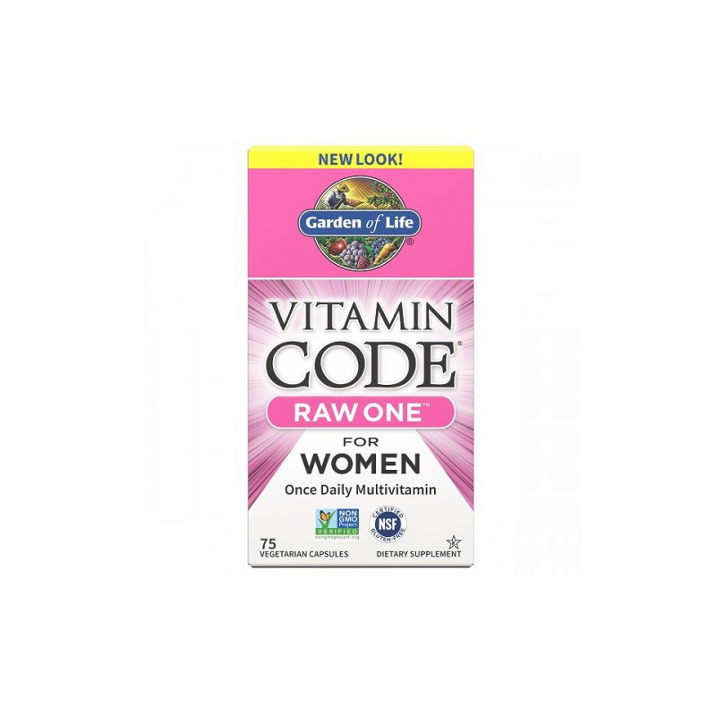 Vitamin code raw one women - multivitamín pro ženy 75 kapslí