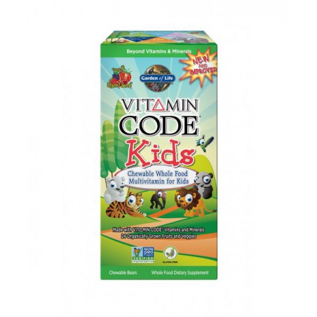 Garden of Life Vitamin code kids - raw multivitamín pro děti 60 kapslí