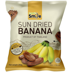 Organic Smile Thajské sušené banánky 90g