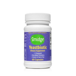 Smidge® Yeastbiotic Saccharomyces Boulardii 60 kapslí