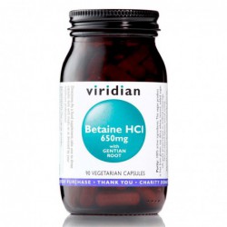 Viridian Betain HCL 90 kapslí