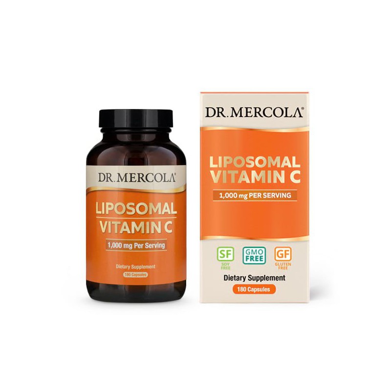 Dr.Mercola Vitamín C liposomální 180 kapslí
