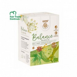 Gepa BIO bylinný čaj balance, porcovaný 20 x 1,5 g
